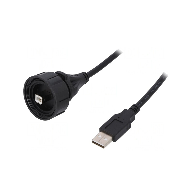 Cablu Adaptor USB A-B Etanș 5m | Electronic-mag.ro | Componente Electronice