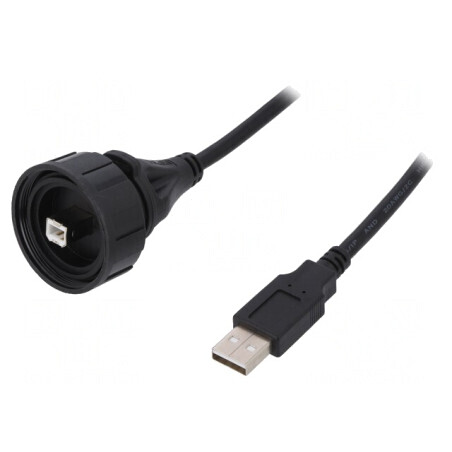 Cablu Adaptor USB A-B Etanș 5m | Electronic-mag.ro | Componente Electronice