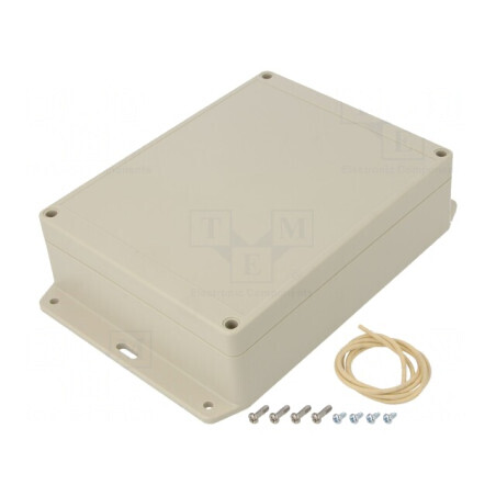 Carcasă Universală cu Lame de Fixare 146x186x55mm | Electronic-mag.ro | Componente Electronice
