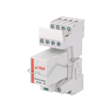 Releu intermediar 4PDT 24VDC 6A PIR4T | Electronic-mag.ro | Componente Electronice
