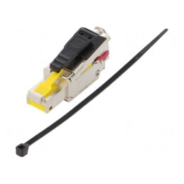 Mufă RJ45 8P8C preLink Cat 6a | Electronic-mag.ro | Componente Electronice
