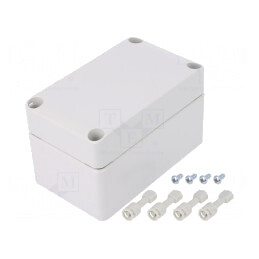 Carcasă Universală Policarbonat 75x125x75mm | Electronic-mag.ro | Componente Electronice