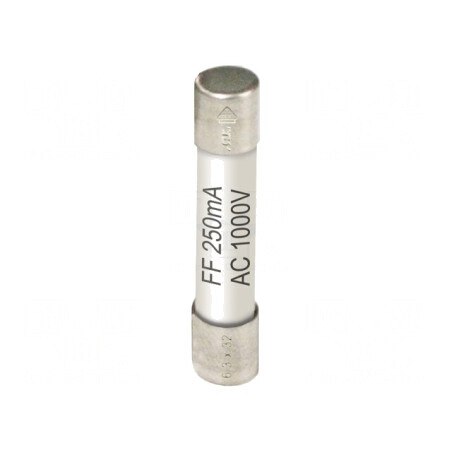 Siguranţă 250mA 1kV 6,3x32mm 10buc. | Electronic-mag.ro | Componente Electronice