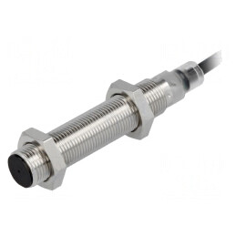 Senzor Inductiv PNP NC 2mm 10-30VDC M12 IP67 200mA | Electronic-mag.ro | Componente Electronice