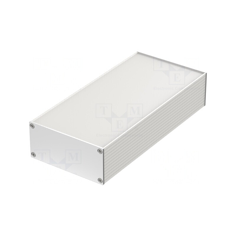 Carcasă aluminiu cu panou Filotec 105x220x48 mm | Electronic-mag.ro | Componente Electronice