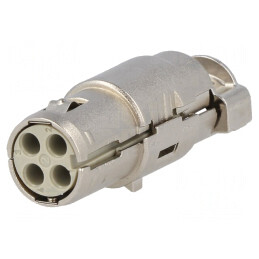 Conector HDC Han Modular Quintax 4 PIN Ecranat | Electronic-mag.ro | Componente Electronice