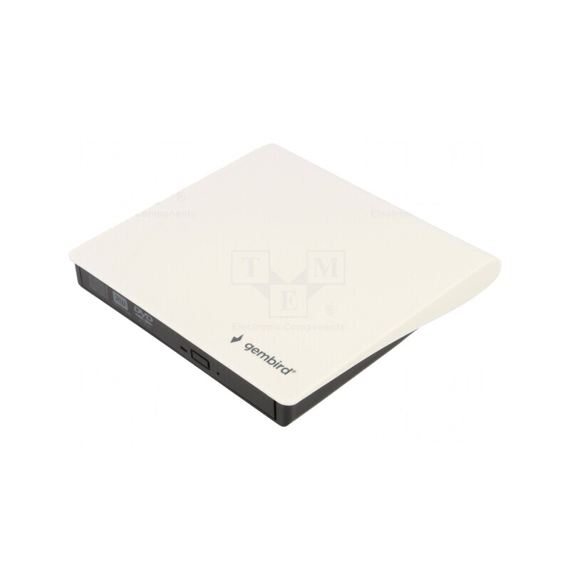 Unitate optică externă DVD USB 3.1 alb/negru | Electronic-mag.ro | Componente Electronice