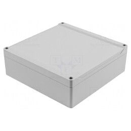 Carcasă Universală ABS Gri IP66 180x180x60mm | Electronic-mag.ro | Componente Electronice