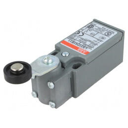 Limitator cursă manetă 26,5mm rolă plastic 18mm 10A | Electronic-mag.ro | Componente Electronice