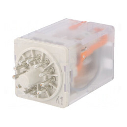 Releu Electromagnetic 3PDT 12VAC 10A | Electronic-mag.ro | Componente Electronice