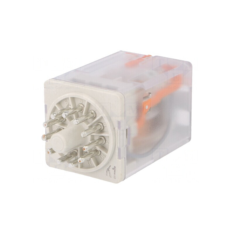 Releu Electromagnetic 3PDT 12VAC 10A | Electronic-mag.ro | Componente Electronice