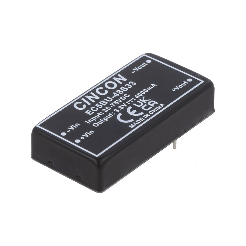 Convertor DC/DC 15W 36-75V la 3.3V 4A | Electronic-mag.ro | Componente Electronice