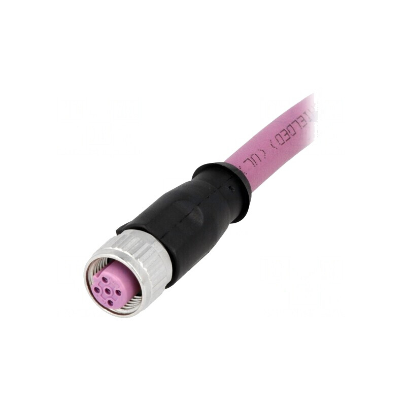 Mufă M12 4 PIN mamă cu cablu 0,5m Profibus | Electronic-mag.ro | Componente Electronice Mufă M12 4 PIN mamă cu cablu 0,5m Profibus | Electronic-mag.ro | Componente Electronice