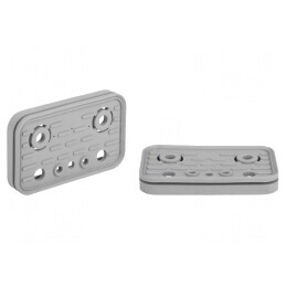 Placă de sucțiune pentru vacuum 125x75x16,5mm | Electronic-mag.ro | Componente Electronice