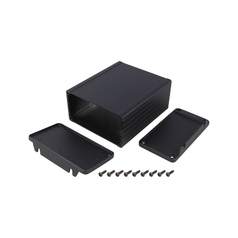Carcasă cu Panou și Lame de Fixare IP65 104mm x 120mm | Electronic-mag.ro | Componente Electronice