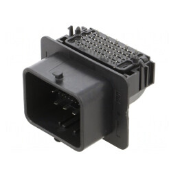 CMC Header with Right Angle Pin 53 Circuits Black | Electronic-mag.ro | Componente Electronice
