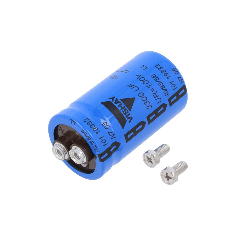 Condensator Electrolitic cu Șurub 3,3mF 100VDC 35x60mm | Electronic-mag.ro | Componente Electronice