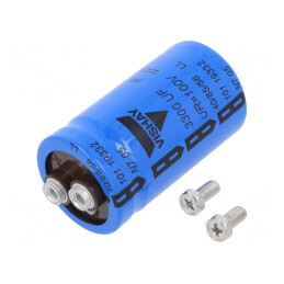 Condensator Electrolitic cu Șurub 3,3mF 100VDC 35x60mm | Electronic-mag.ro | Componente Electronice
