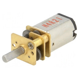 Motor DC cu Transmisie 12V Dublu-Ax 210:1 | Electronic-mag.ro | Componente Electronice