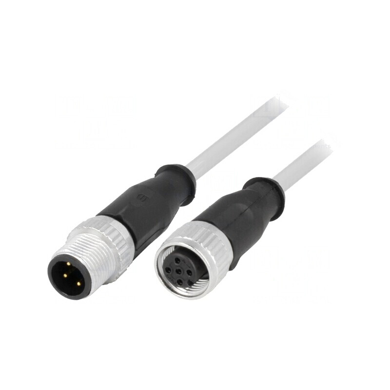 Cablu Senzori Automatizări 4-PIN M12-M12 10m | Electronic-mag.ro | Componente Electronice Cablu Senzori Automatizări 4-PIN M12-M12 10m | Electronic-mag.ro | Componente Electronice