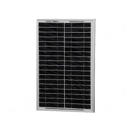 Panou Solar Fotovoltaic Policristalin 20W 505x353x25mm MWG-20 | Electronic-mag.ro | Componente Electronice