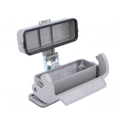 Carcasă conectori HAN 16A IP65 cu clichet | Electronic-mag.ro | Componente Electronice