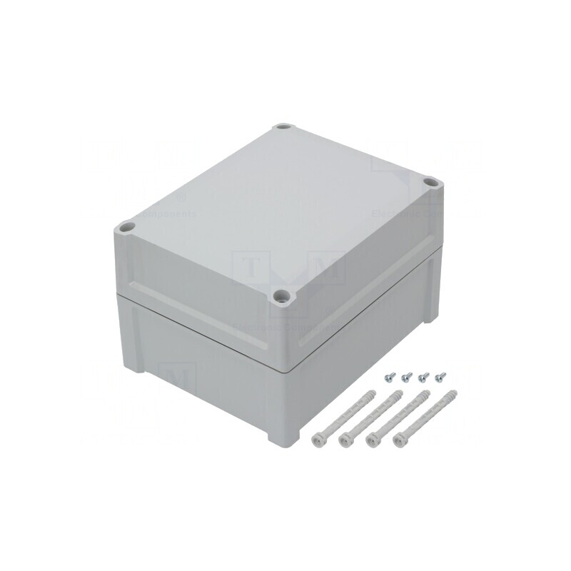 Carcasă universală TEMPO ABS gri 191x240x147mm | Electronic-mag.ro | Componente Electronice Carcasă universală TEMPO ABS gri 191x240x147mm | Electronic-mag.ro | Componente Electronice