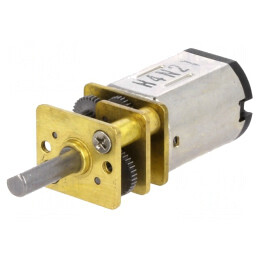 Motor DC cu transmisie HPCB 12V 210:1 Ax crestătură D | Electronic-mag.ro | Componente Electronice