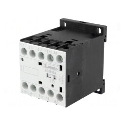 Contactor 3P NO 230VAC 6A 3 Contacte Auxiliare | Electronic-mag.ro | Componente Electronice