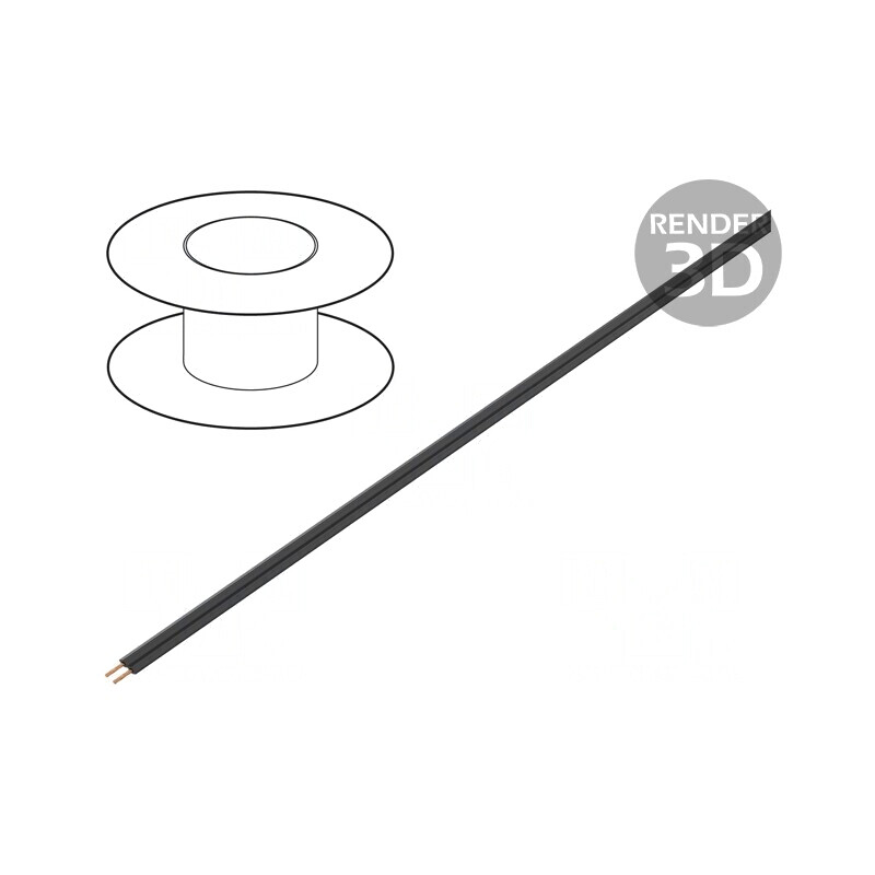 Cablu Electric LiYz 2x0,08mm2 100m Negru | Electronic-mag.ro | Componente Electronice Cablu Electric LiYz 2x0,08mm2 100m Negru | Electronic-mag.ro | Componente Electronice