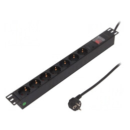Prelungitor cu 7 Prize și Protecție la Supratensiune | Electronic-mag.ro | Componente Electronice