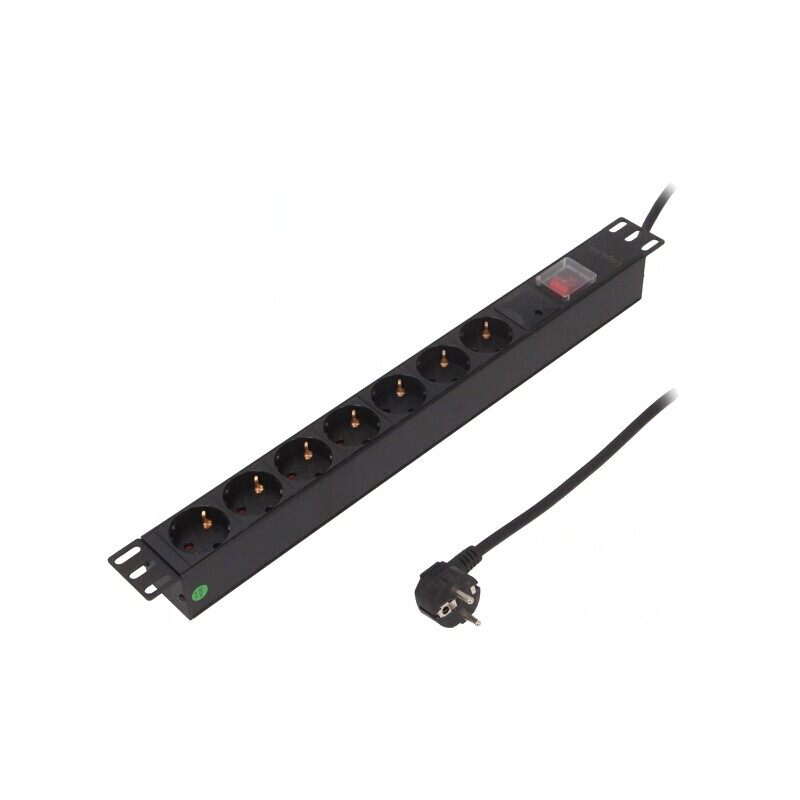 Prelungitor cu 7 Prize și Protecție la Supratensiune | Electronic-mag.ro | Componente Electronice