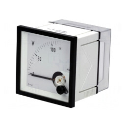 Voltmetru Panou 0-120V True RMS Clasa 1.5 | Electronic-mag.ro | Componente Electronice