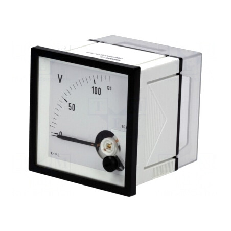 Voltmetru Panou 0-120V True RMS Clasa 1.5 | Electronic-mag.ro | Componente Electronice