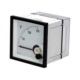 Voltmetru Panou True RMS 0-150V Clasa 1.5 45-65Hz | Electronic-mag.ro | Componente Electronice