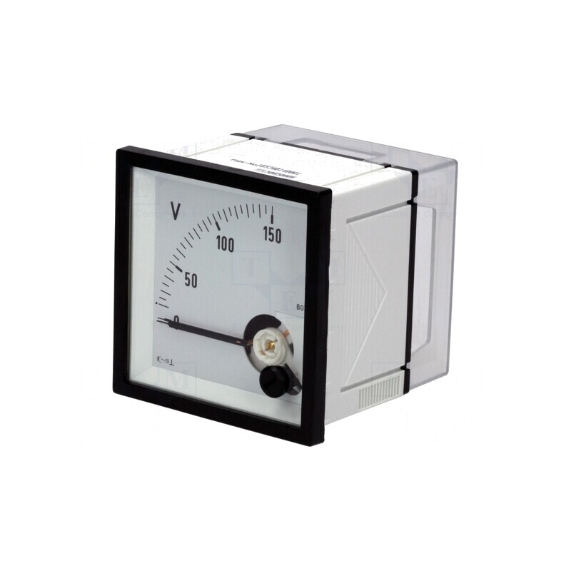 Voltmetru Panou True RMS 0-150V Clasa 1.5 45-65Hz | Electronic-mag.ro | Componente Electronice