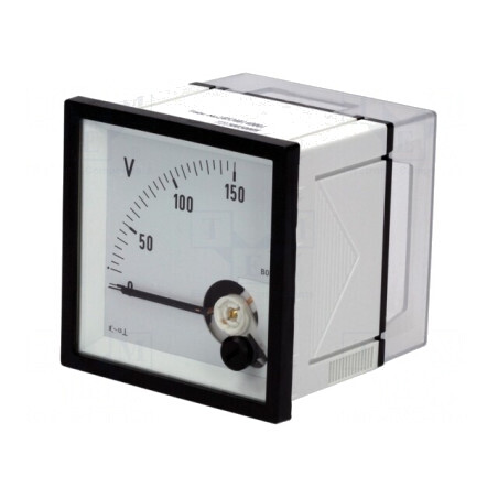 Voltmetru Panou True RMS 0-150V Clasa 1.5 45-65Hz | Electronic-mag.ro | Componente Electronice