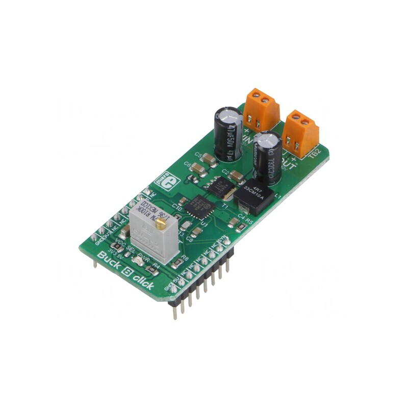 Placă Prototip DC/DC GPIO MAX17536 BUCK 8 Click | Electronic-mag.ro | Componente Electronice