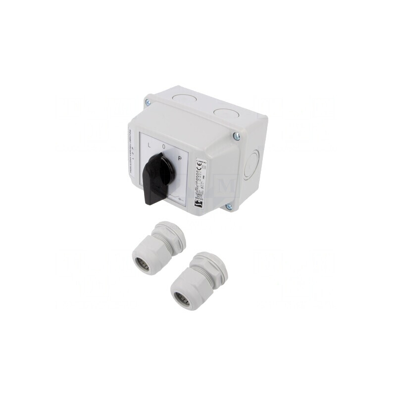 Comutator cu Came 3 Poli 16A IP65 | Electronic-mag.ro | Componente Electronice Comutator cu Came 3 Poli 16A IP65 | Electronic-mag.ro | Componente Electronice