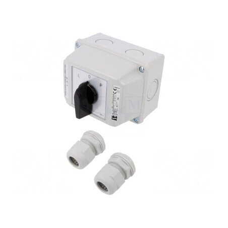 Comutator cu Came 3 Poli 16A IP65 | Electronic-mag.ro | Componente Electronice