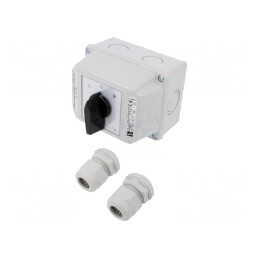 Comutator cu Came 3 Poli 16A IP65 | Electronic-mag.ro | Componente Electronice