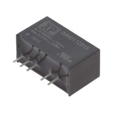 Convertor DC/DC 1W 9-18V la 15V 67mA SIP7 | Electronic-mag.ro | Componente Electronice