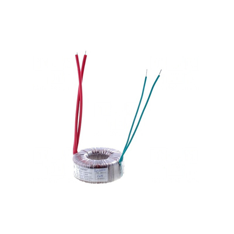 Transformator Toroidal 50VA 230V 17V 2.94A Cabluri | Electronic-mag.ro | Componente Electronice