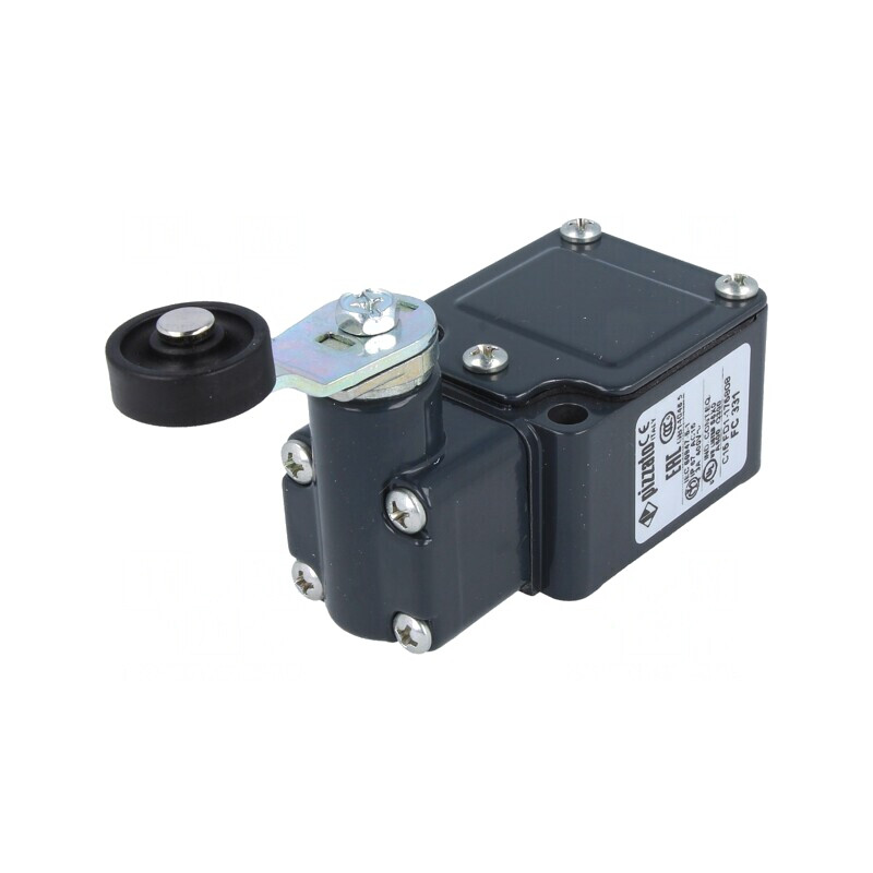 Limitator Cursă Manetă cu Rulou Plastic Ø20mm 40mm 6A FC 331 | Electronic-mag.ro | Componente Electronice
