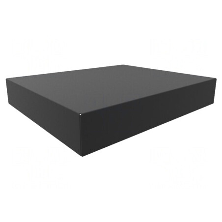 Carcasă Oțel Neagră 254x305x51mm | Electronic-mag.ro | Componente Electronice