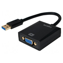 Adaptor USB 2.0/3.0 D-Sub 15pin HD - UA0231 | Electronic-mag.ro | Componente Electronice