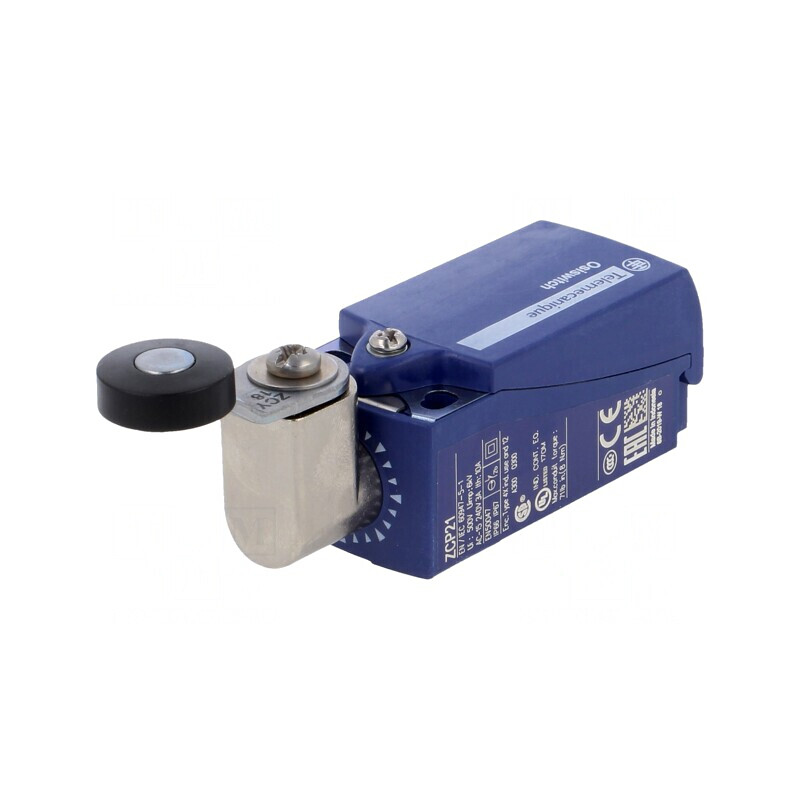 Limitator cursă manetă R 33mm cu rolă plastic Ø19mm 10A | Electronic-mag.ro | Componente Electronice