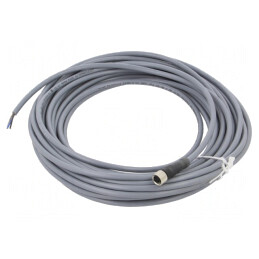 Cablu de Conectare M8 PIN 3 Drept 10m 60VAC 3A | Electronic-mag.ro | Componente Electronice