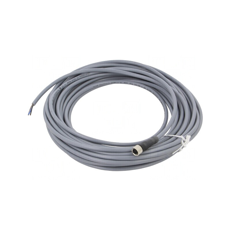 Cablu de Conectare M8 PIN 3 Drept 10m 60VAC 3A | Electronic-mag.ro | Componente Electronice