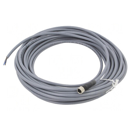 Cablu de Conectare M8 PIN 3 Drept 10m 60VAC 3A | Electronic-mag.ro | Componente Electronice